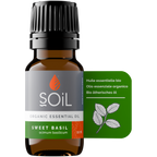 Organic Basil Essential Oil (Ocimum Basilicum) 10ml