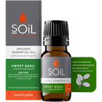 Organic Basil Essential Oil (Ocimum Basilicum) 10ml