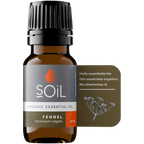 Organic Fennel Essential Oil (Foeniculum Vulgarus) 10ml