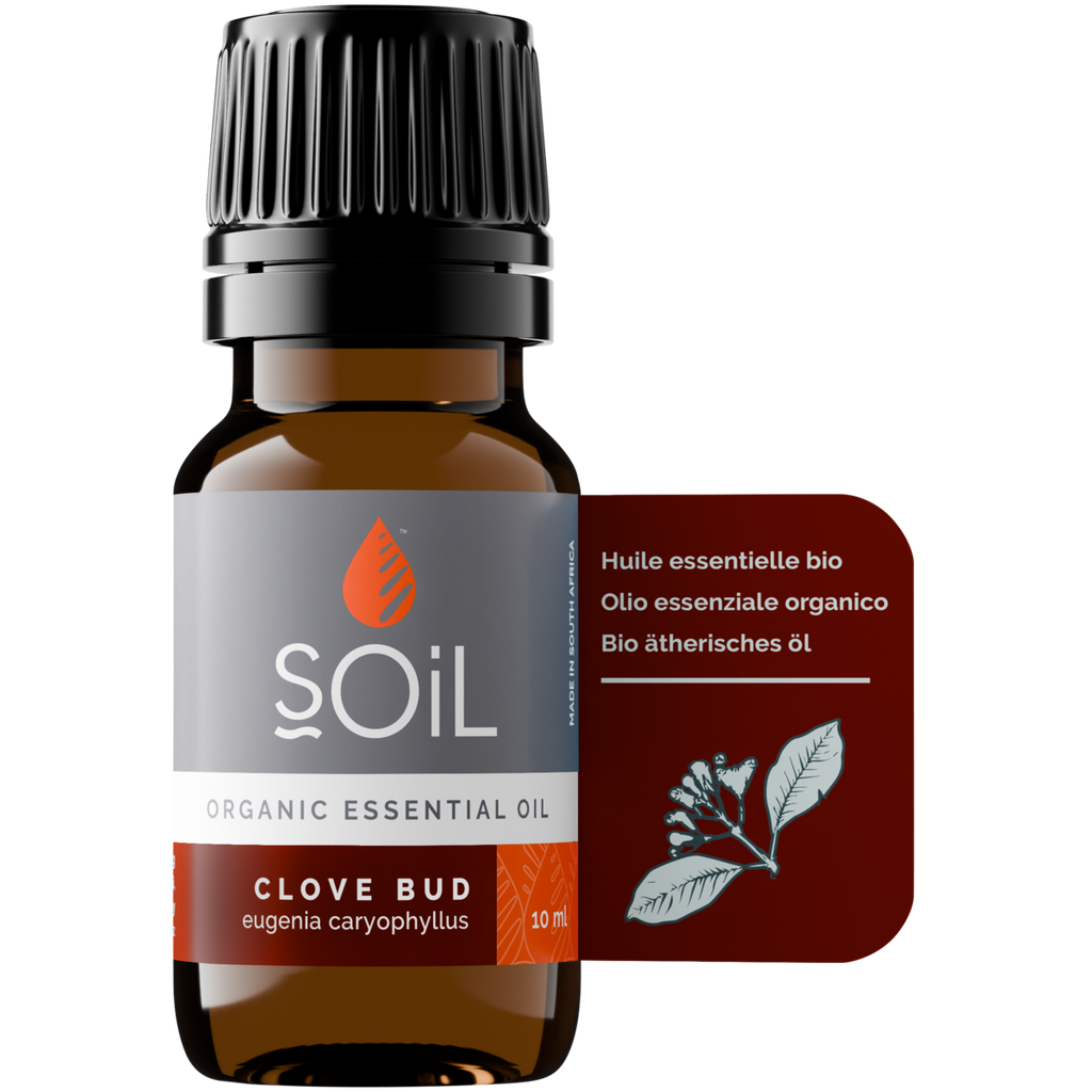Organic Clove Bud Essential Oil (Eugenia Caryophillus) 20ml