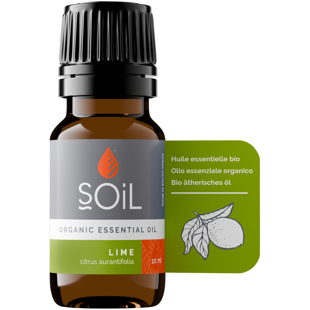 Organic Lime Essential Oil (Citrus Aurantifolia) 20ml