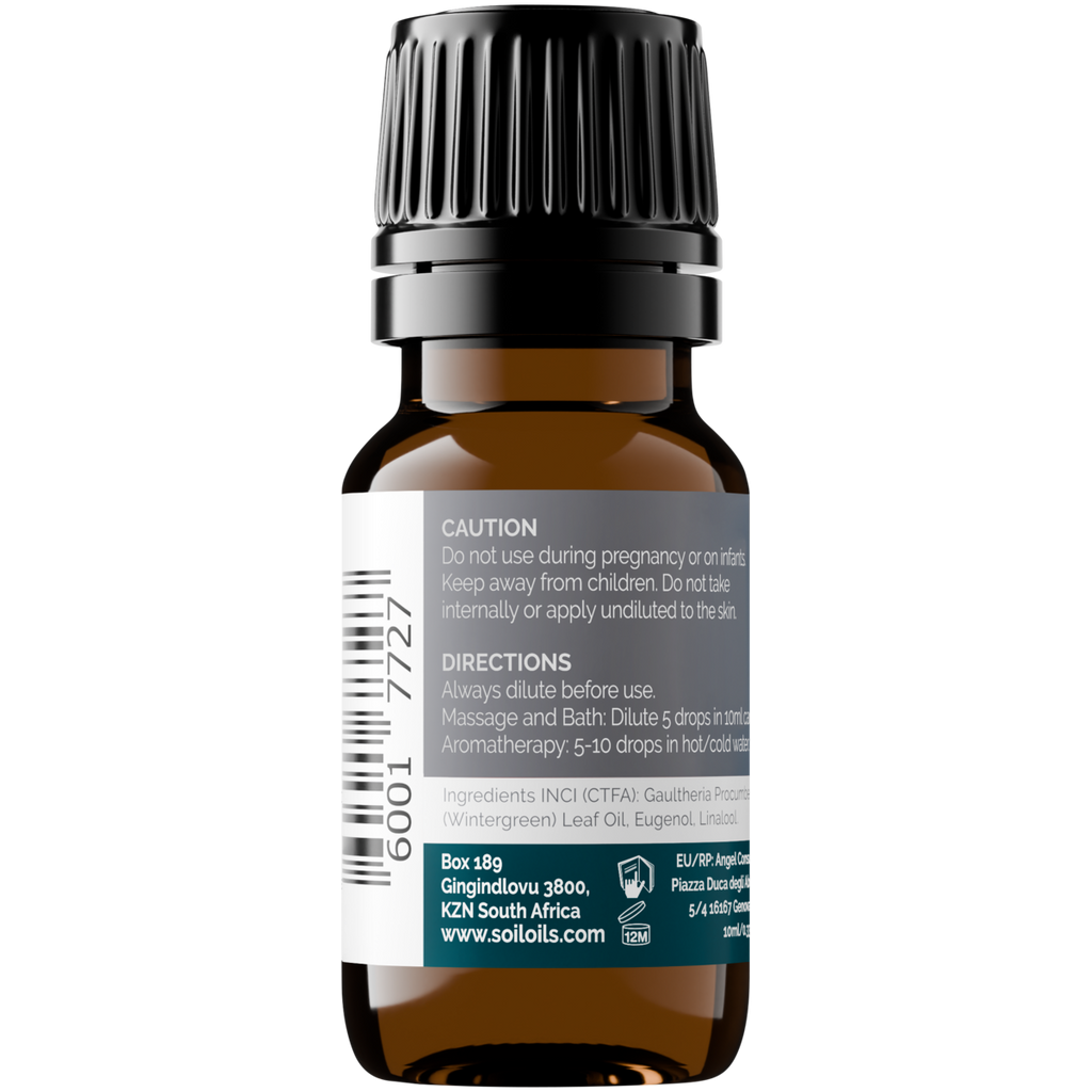 Organic Wintergreen Essential Oil (Gaulteria Procumbens) 20ml