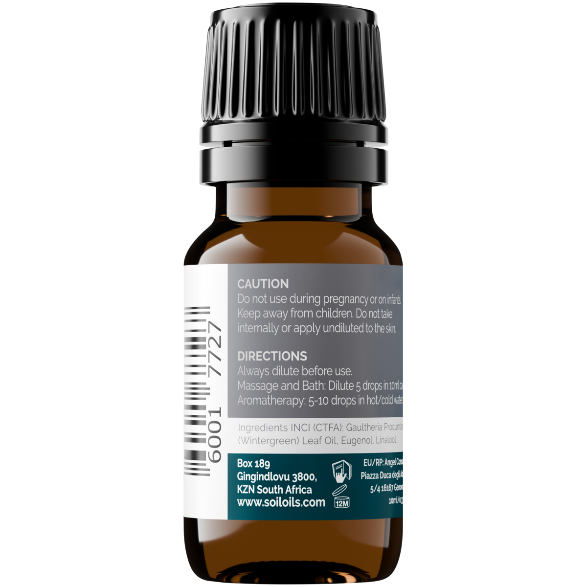 Organic Wintergreen Essential Oil (Gaulteria Procumbens) 20ml
