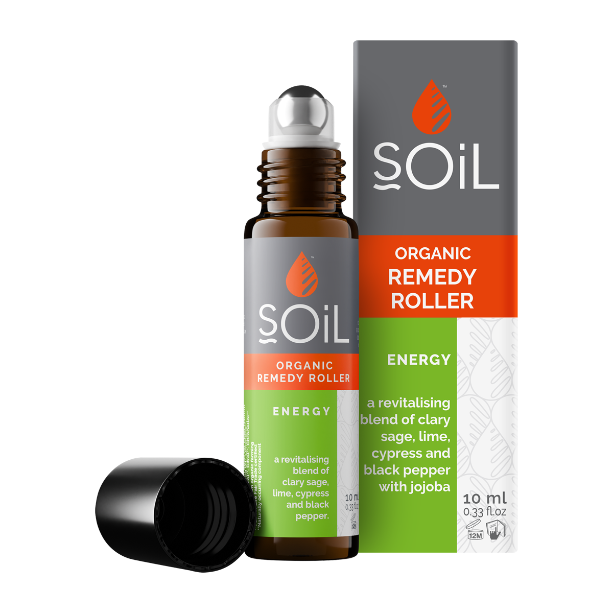 Energy - Organic Remedy Roller 10ml